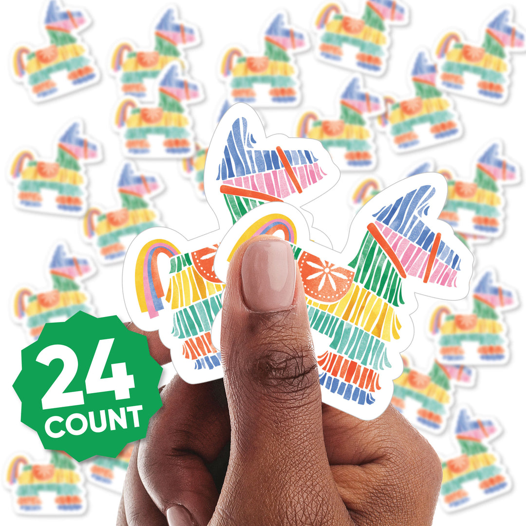 Fiesta cut outs showing 24 count