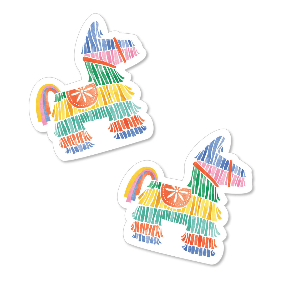 Fiesta cut out shape close-up