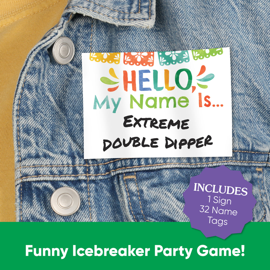 Fiesta What's Your Name Party Game