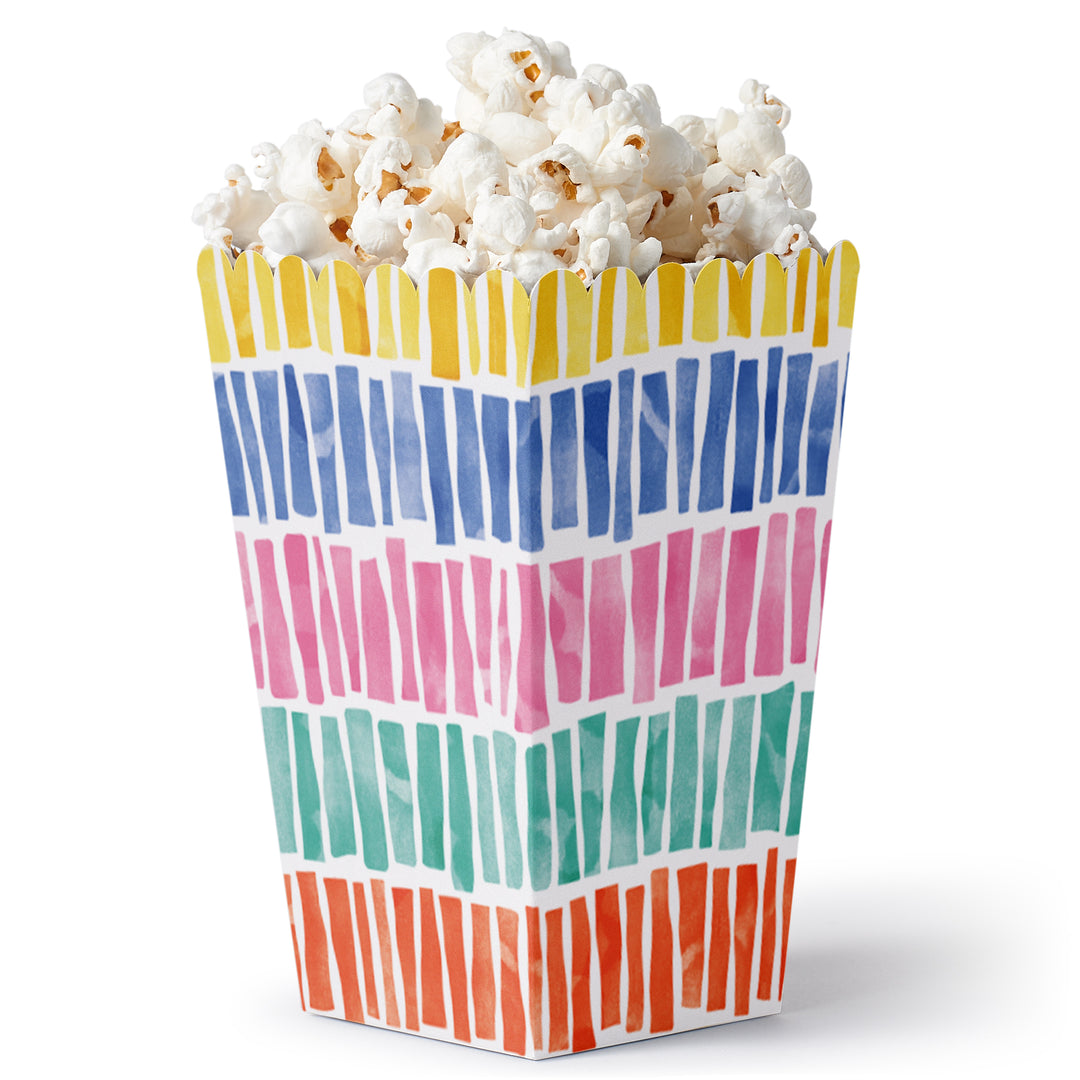 Fiesta favor box design close-up