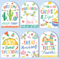 Fiesta Party Signs Set - 6 Ct