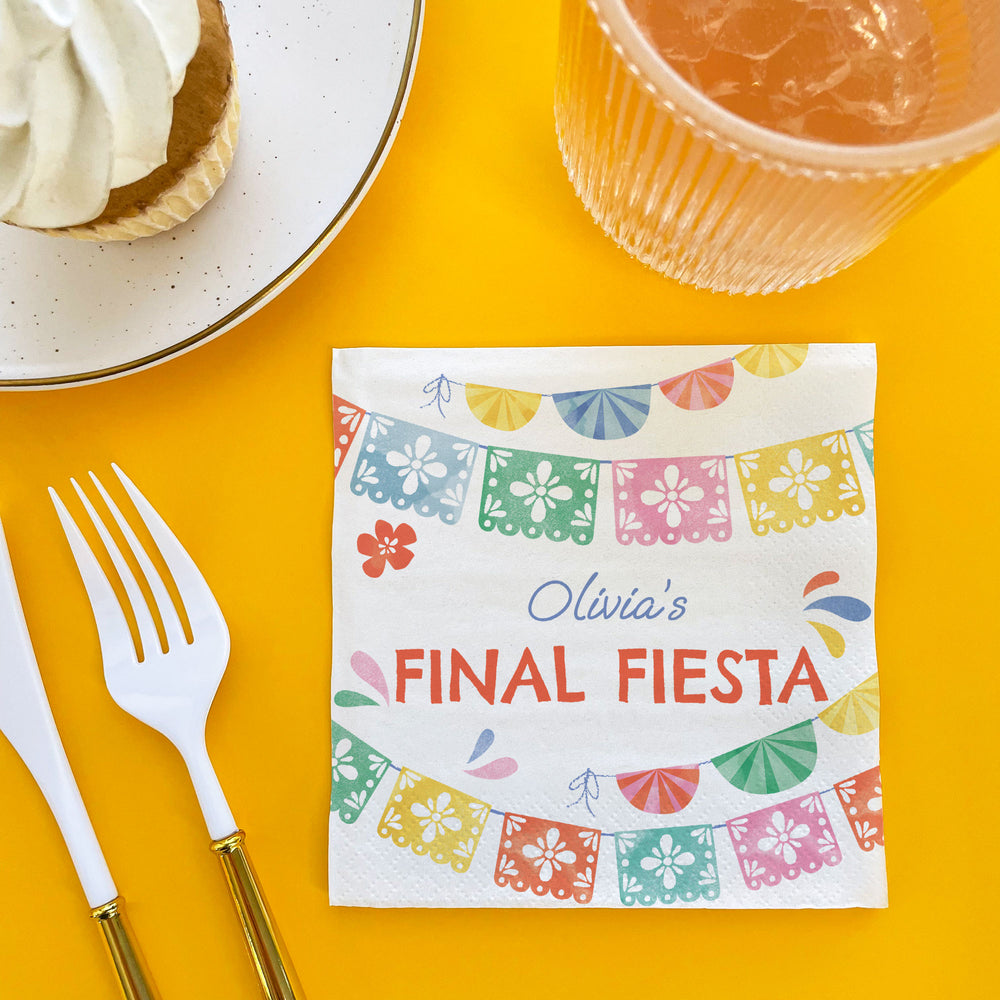 Custom Text Napkins -  Fiesta