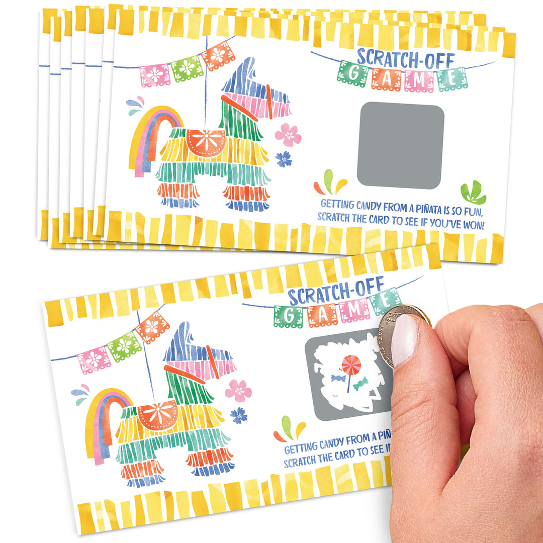 Fiesta scratch off game cards set