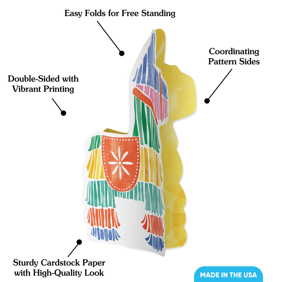 Fiesta centerpiece fold detail