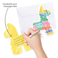 Fiesta card blank writing space detail