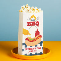 Custom Text Popcorn Bags - Summer BBQ
