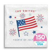 Custom Text - 4th Of July Napkins