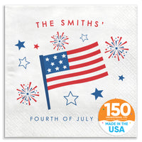 Custom Text - 4th Of July Napkins