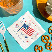 Custom Text - 4th Of July Napkins