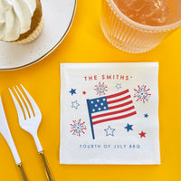 Custom Text - 4th Of July Napkins