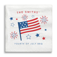 Custom Text - 4th Of July Napkins