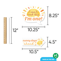 First Trip Around the Sun Funny Photo Props - 10 Ct
