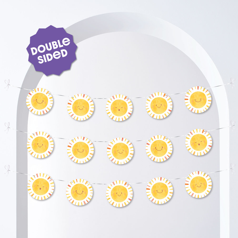 First Trip Around the Sun Garland Banner - 15 Pc
