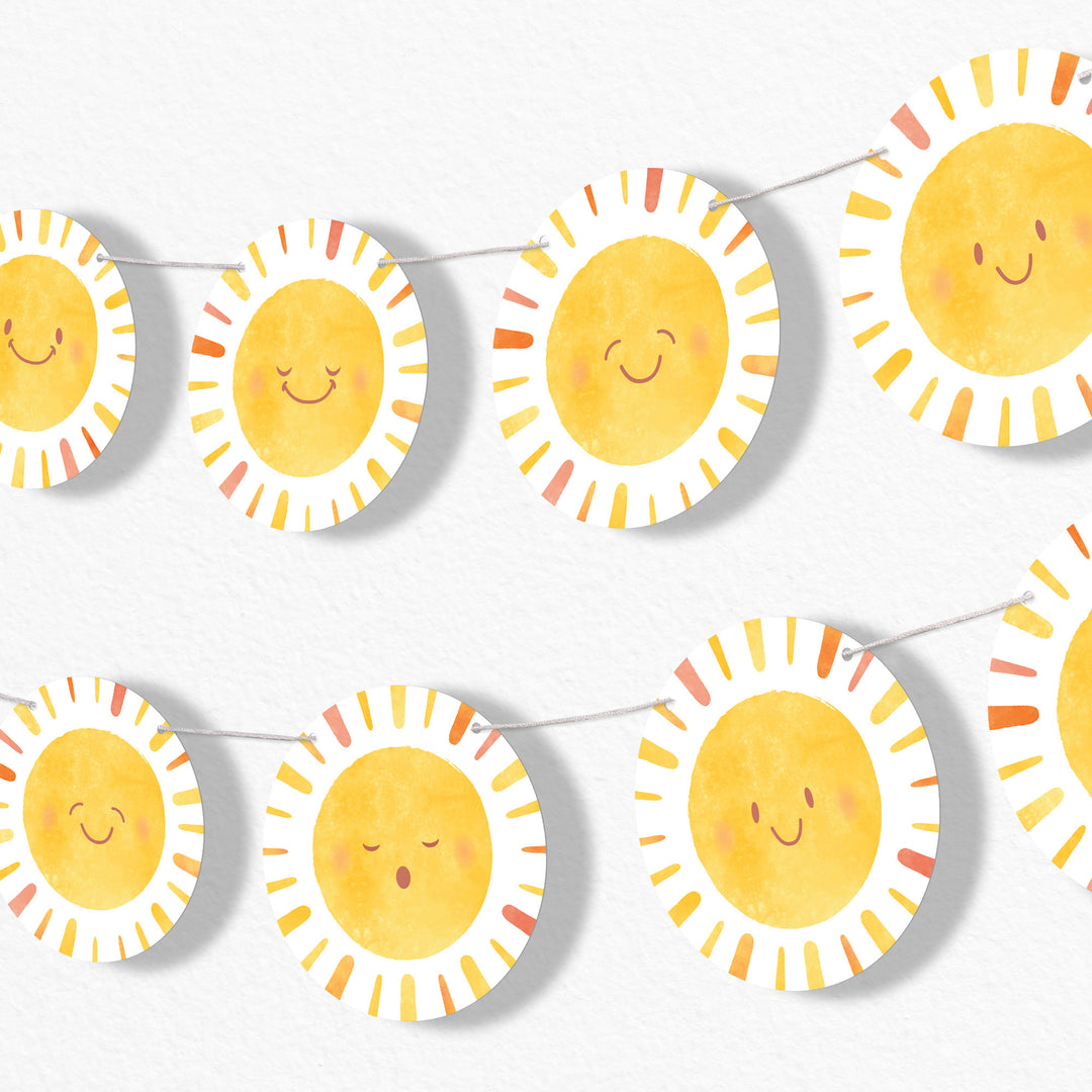 First Trip Around the Sun Garland Banner - 15 Pc