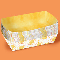 First Trip Around the Sun Paper Food Trays - 12 Ct