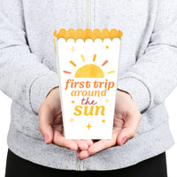 First Trip Around the Sun Popcorn Boxes - 12 Ct