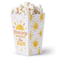 First Trip Around the Sun Popcorn Boxes - 12 Ct