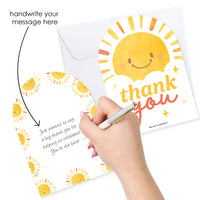 First Trip Around the Sun Thank You Cards - 12 Ct