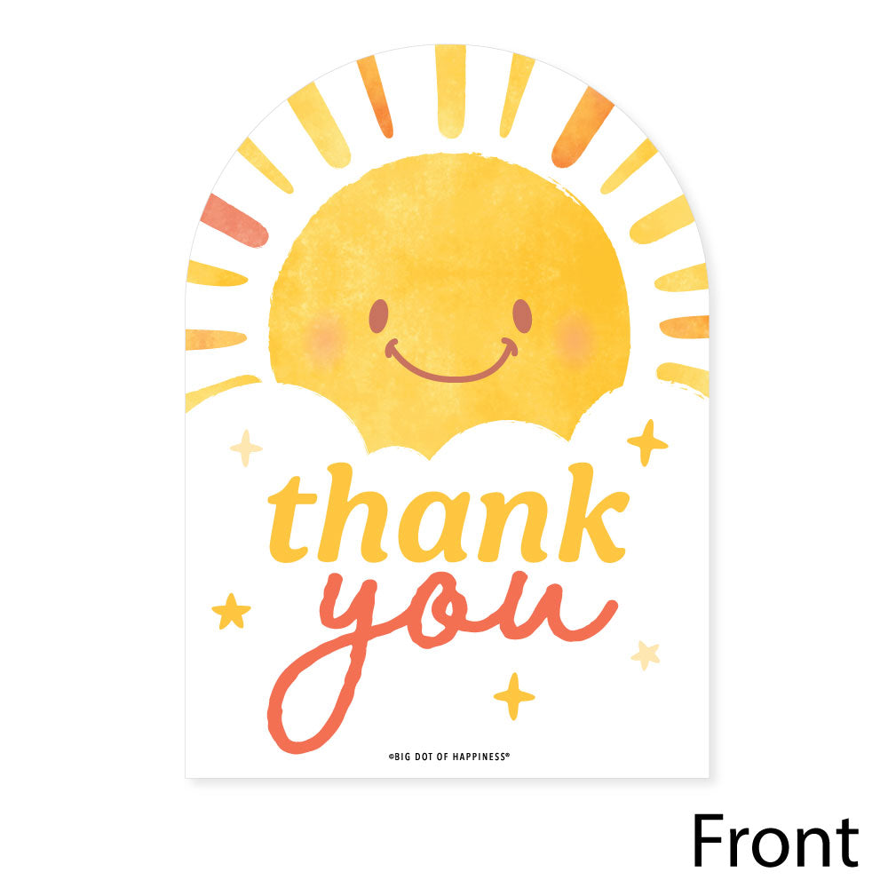 First Trip Around the Sun Thank You Cards - 12 Ct