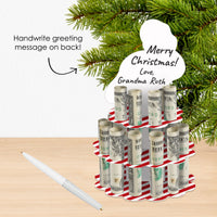 Flamingle Bells - DIY Tropical Christmas Party Money Holder Gift - Cash Cake