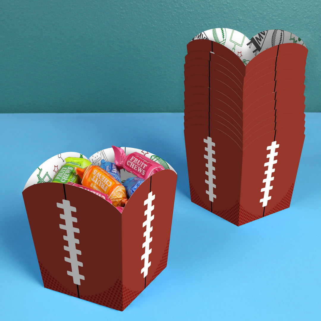 Football Treat Boxes - 12 Ct
