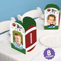 Football Photo Centerpieces - 8 Ct