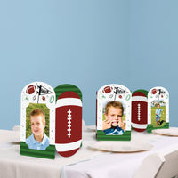 Football Photo Centerpieces - 8 Ct