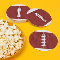 Drink Coasters - Football - 25 Ct