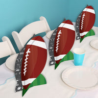Football 3D Centerpieces - 8 Ct