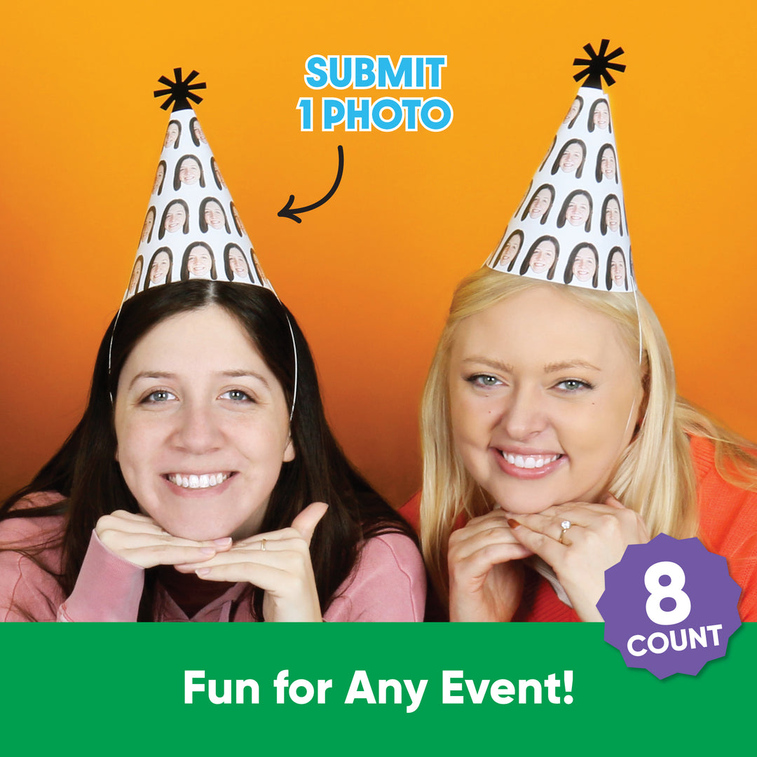 Custom Party Hats for Birthday parties of any age