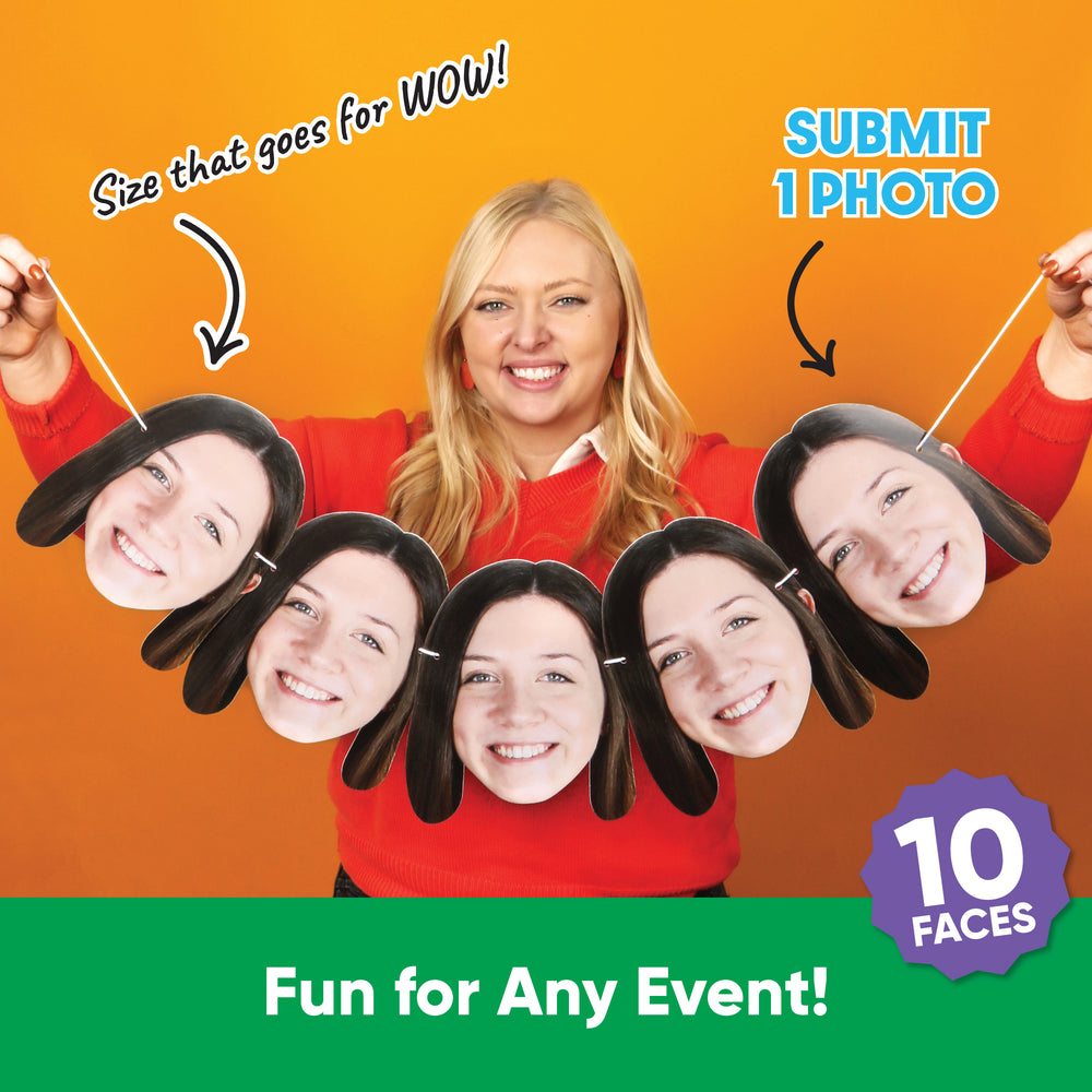 Custom Face Garland Banner - 1 Ct