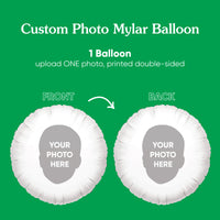 Personalized Fun Face Balloon - Double Sided - 1 Ct