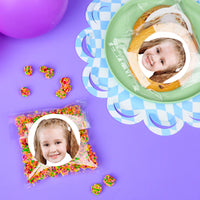Custom Face Stickers & Clear Cookie Bags