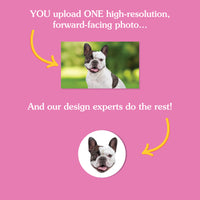 Custom Fun Face Round Candy Stickers - 324 Ct