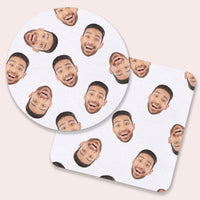 Custom Face Coasters - Pattern