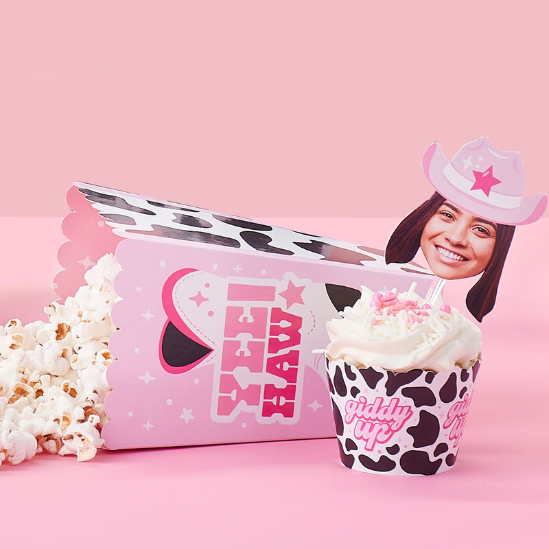 custom-photo-last-rodeo-pink-cowgirl-bachelorette-party-dessert-cupcake-toppers-fun-face-clear-treat-picks-set-of-24-bigdotofhappiness-com-big-dot-of-happiness-llc for Free Printable Cowgirl Cupcake Toppers Custom Photo Last Rodeo - Pink Cowgirl Bachelorette Party Dessert Cupcake Toppers - Fun Face Clear Treat Picks - Set of 24 | BigDotOfHappiness.com – Big Dot of Happiness LLC for Free Printable Cowgirl Cupcake Toppers