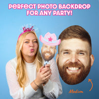 Custom Fun Face Vinyl Decals - Multiple Sizes - 1 Piece
