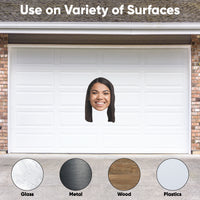 Custom Fun Face Vinyl Decals - Multiple Sizes - 1 Piece