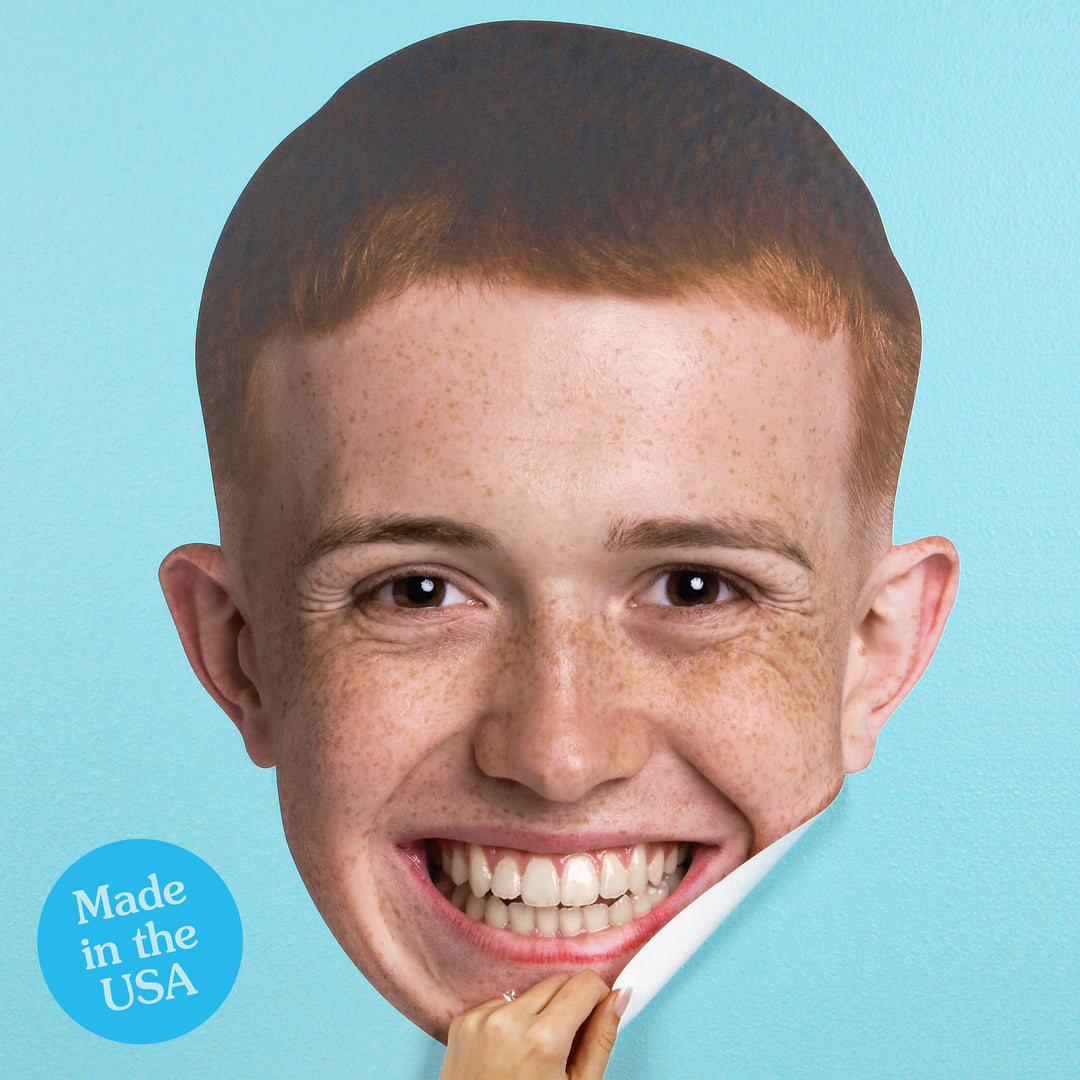 Custom Fun Face Vinyl Decals - Multiple Sizes - 1 Piece