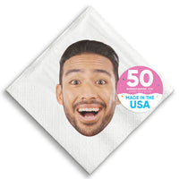 Custom Face Napkins - Any Occasion