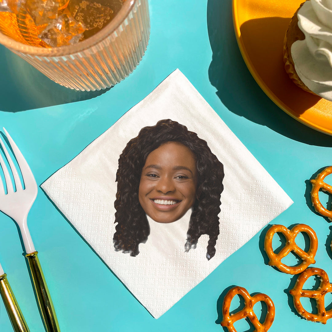 Custom Face Napkins - Any Occasion