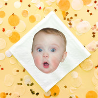 Custom Face Napkins - Any Occasion