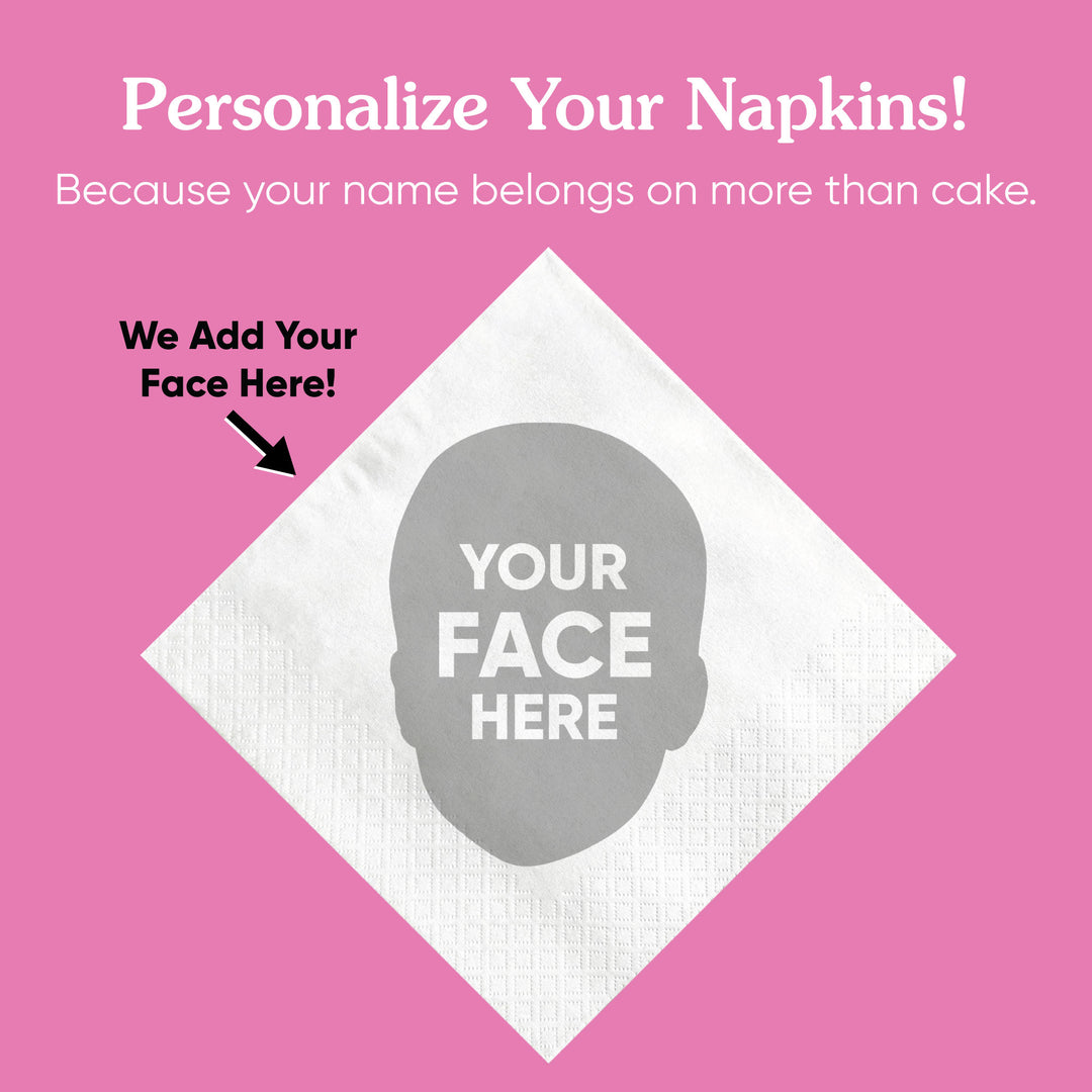 Custom Face Napkins - Any Occasion