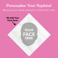 Custom Face Napkins - Any Occasion