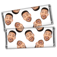 Custom Face Candy Bar Wrappers 24 Ct