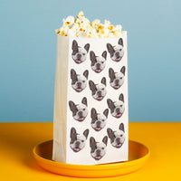 Custom Face Popcorn Bags - Pattern Any Occasion