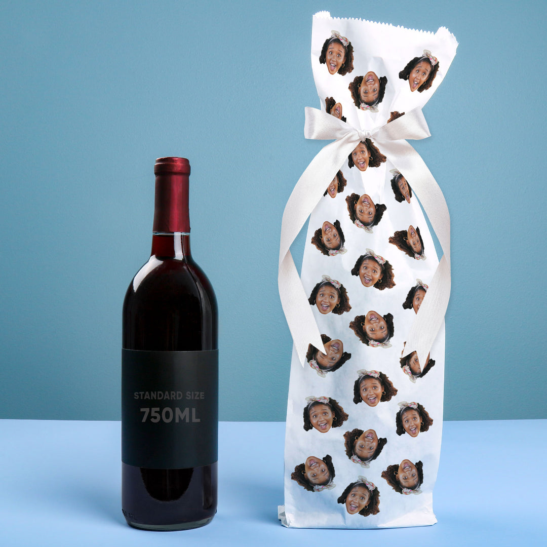 Custom Face Wine Bags - Pattern Any Occasion