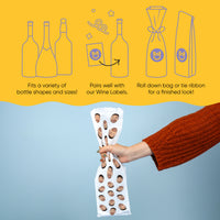 Custom Face Wine Bags - Pattern Any Occasion