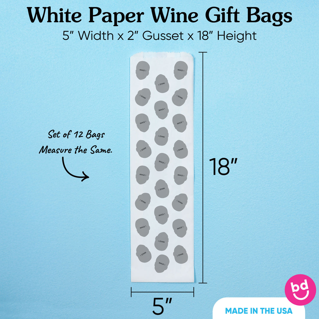 Custom Face Wine Bags - Pattern Any Occasion