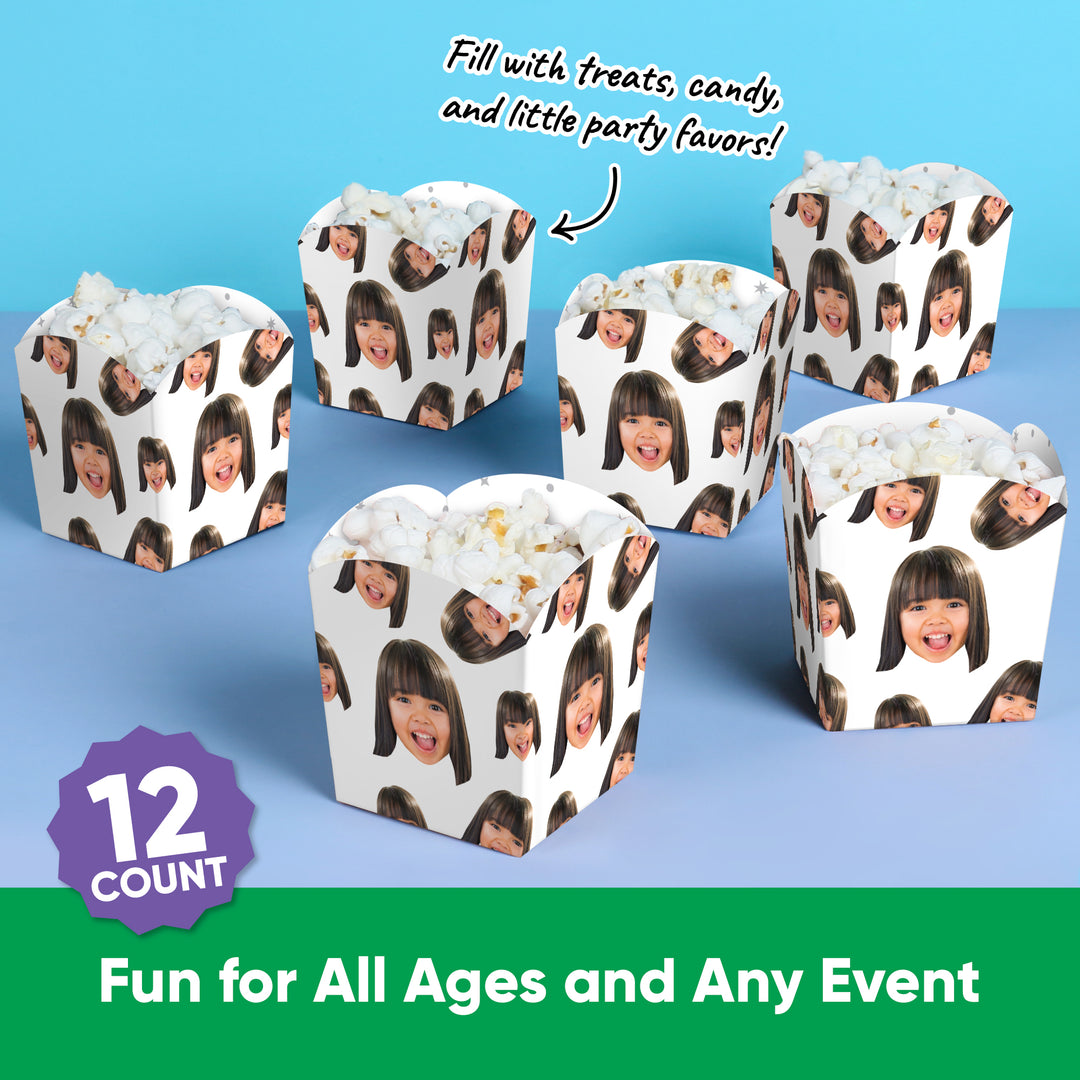 Custom Face Treat Boxes - 12 Ct